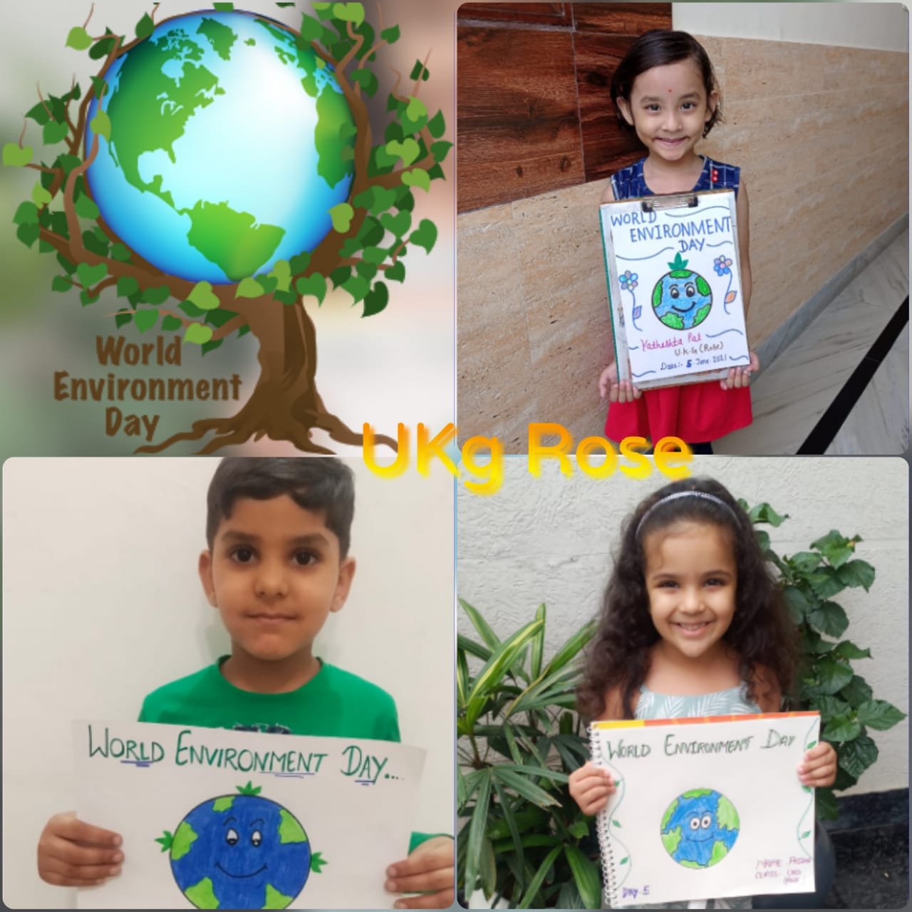 World Environment Day By Lkg Ukg – Dyal Singh School